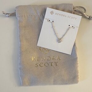 Kendra Scott Silver Pendant Necklace